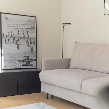 Grand Theater Beige Apartment Warsaw
