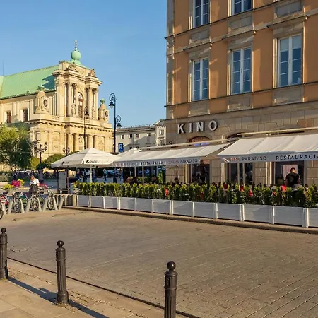 Grand Theater Beige Apartment Warsaw
